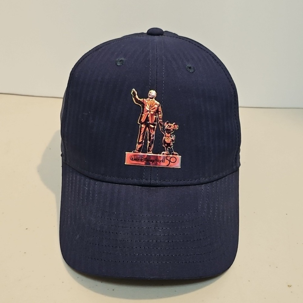 Nike Disney Legacy91 Dri-Fit Hat Cap Strapback Blue 50 Years of Disney Golf